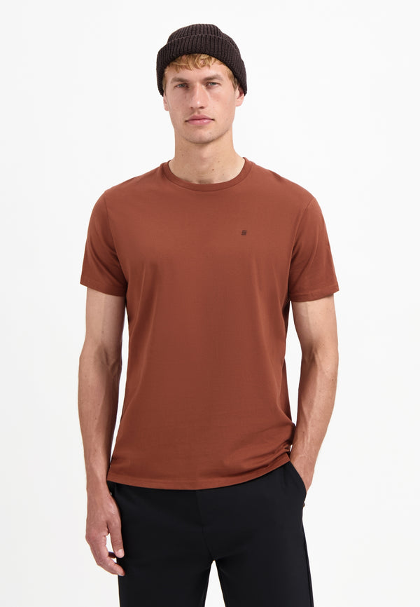 Crewneck T-shirt | Terra