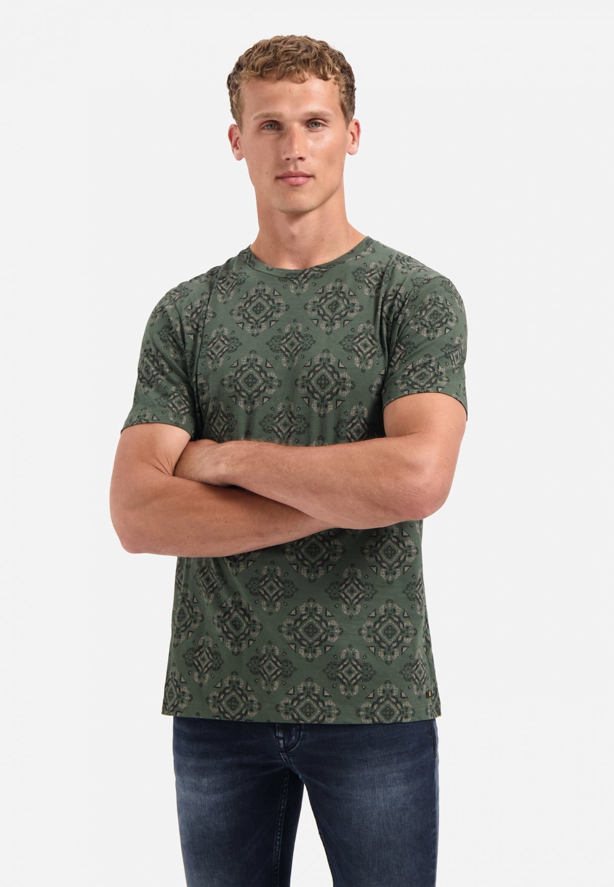 Printed T-shirt | Dark Green