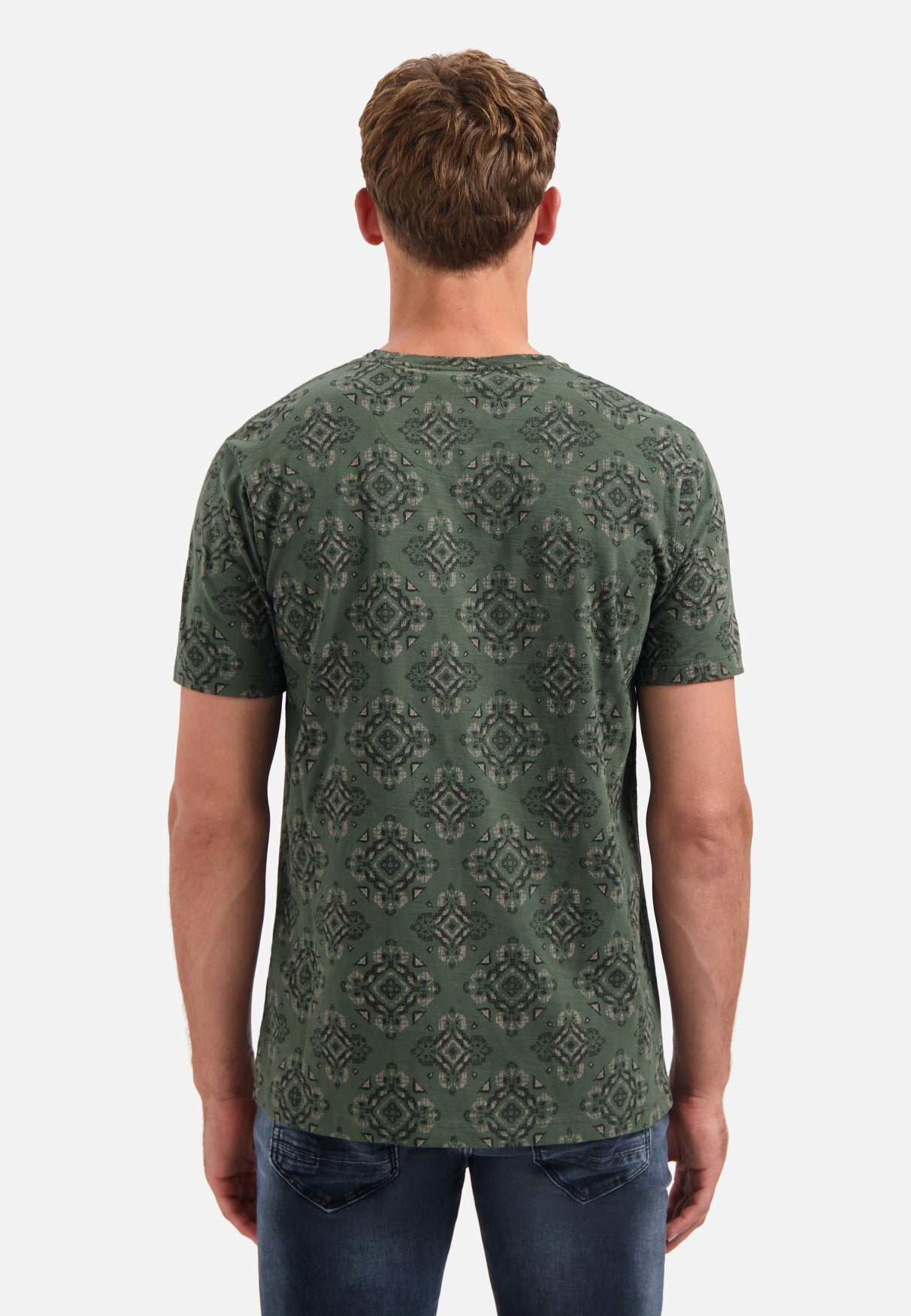 Printed T-shirt | Dark Green