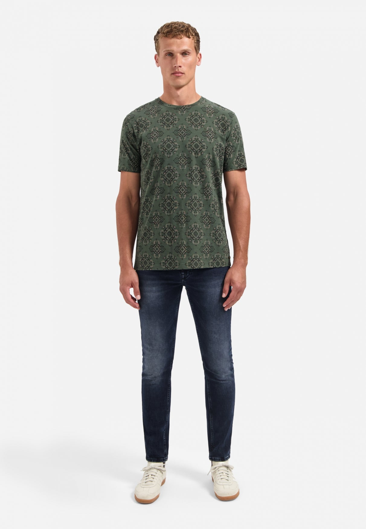 Printed T-shirt | Dark Green