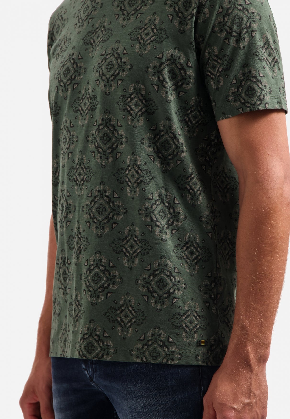 Printed T-shirt | Dark Green
