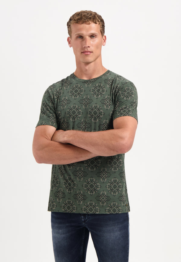Printed T-shirt | Dark Green