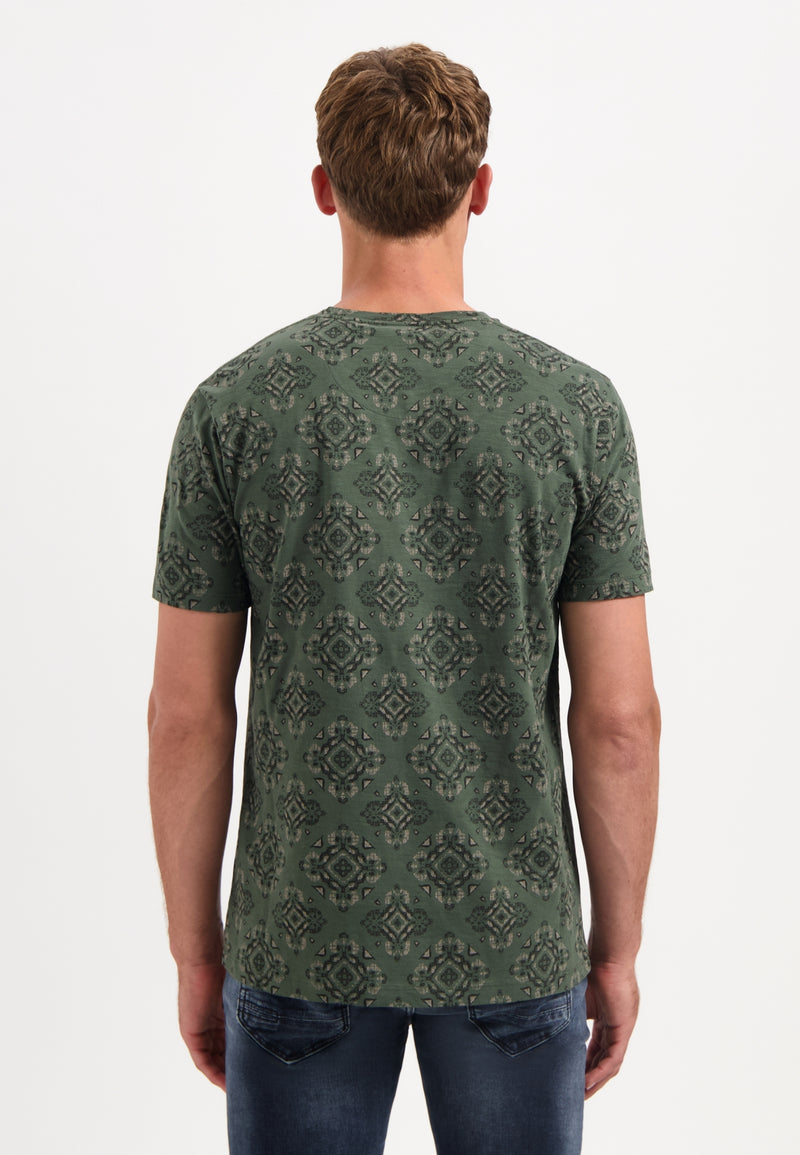 Printed T-shirt | Dark Green