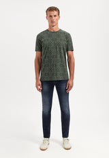 Printed T-shirt | Dark Green