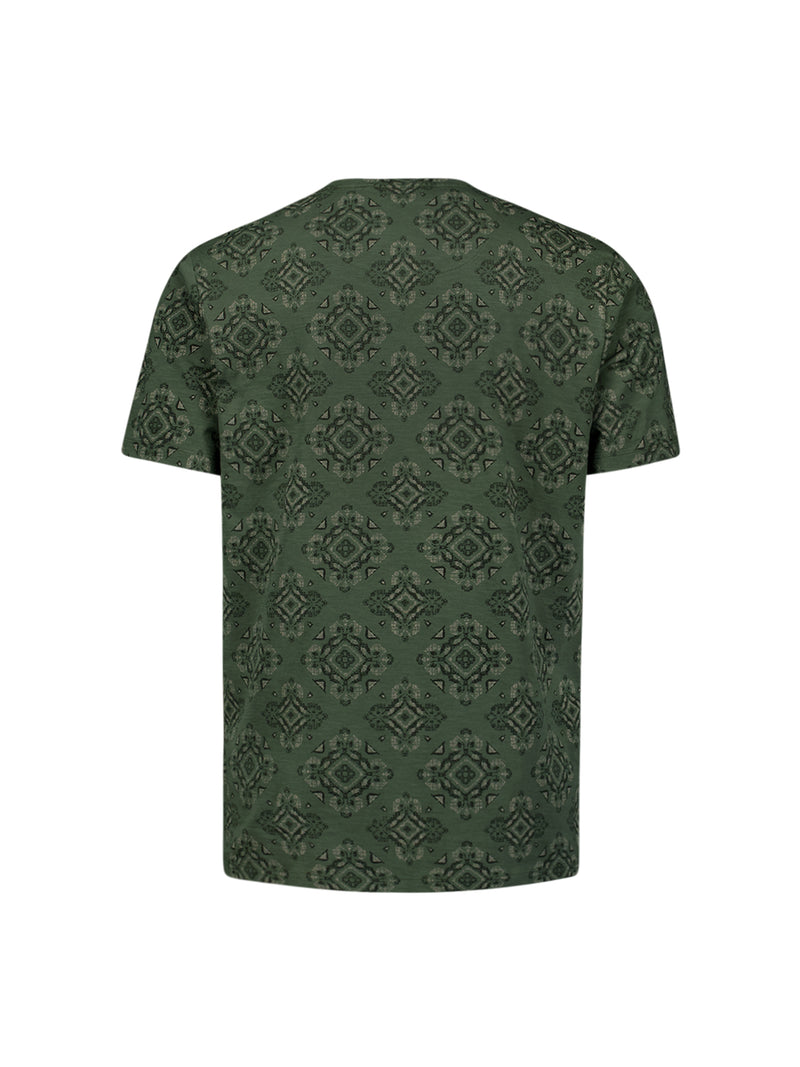 Printed T-shirt | Dark Green