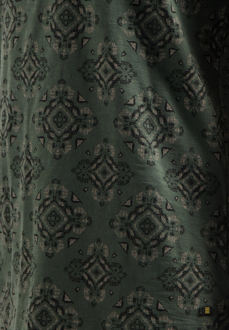 Printed T-shirt | Dark Green
