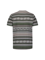 Jacquard T-shirt | Grey Melange