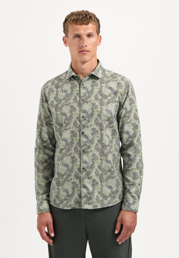 Printed T-shirt | Dark Green