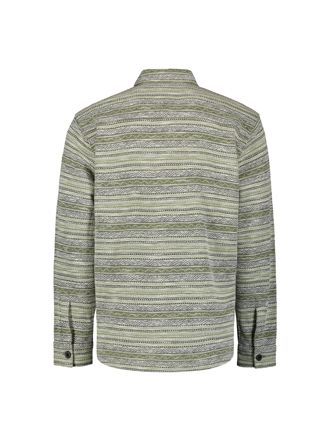 Knitted overshirt | Dark Green