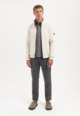 Melange jersey shirt | Dark Grey