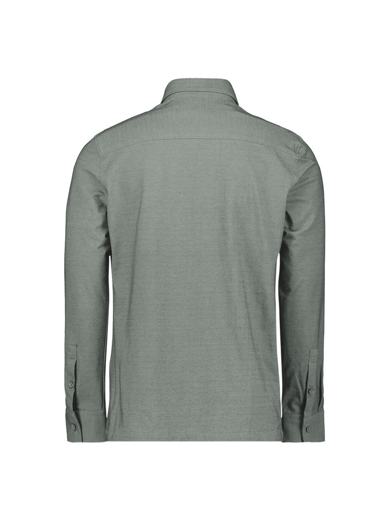 Melange jersey shirt | Dark Grey
