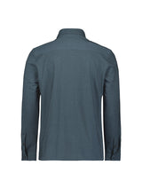 Melange jersey shirt | Washed Blue