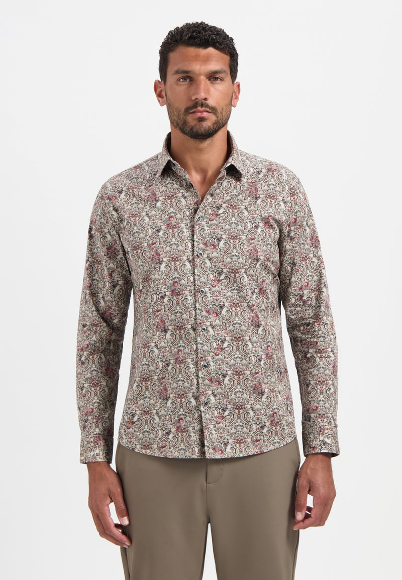 Printed shirt | Dark Grey