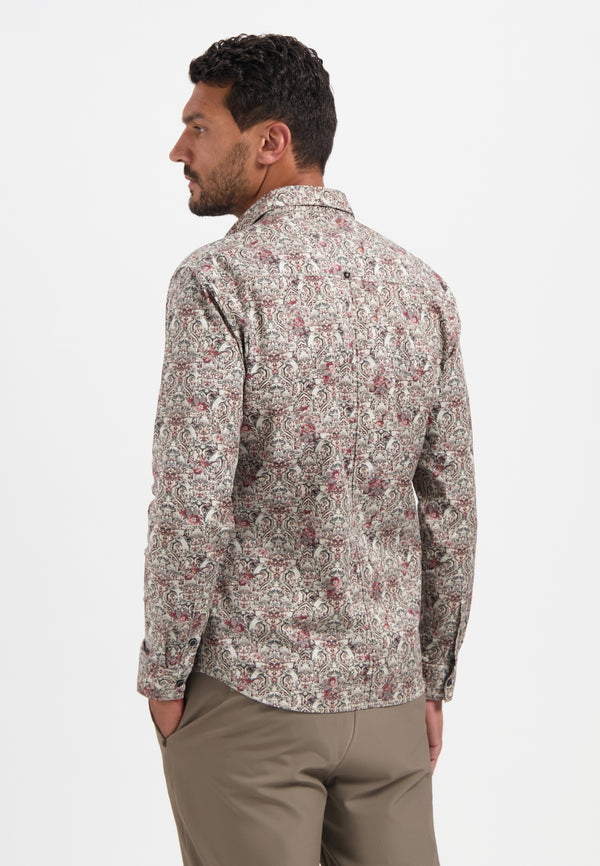 Printed shirt | Dark Grey