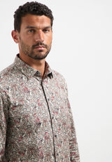 Printed shirt | Dark Grey