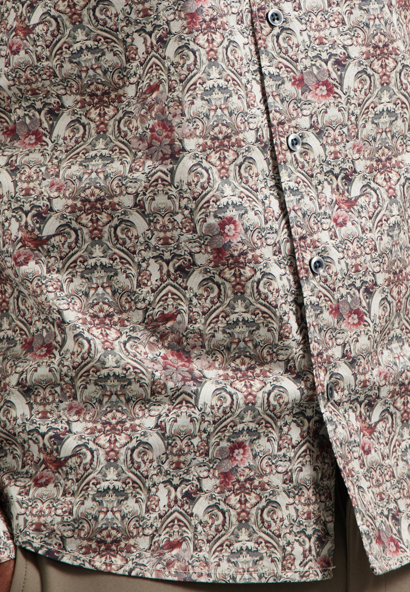 Printed shirt | Dark Grey
