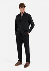 Corduroy shirt | Black