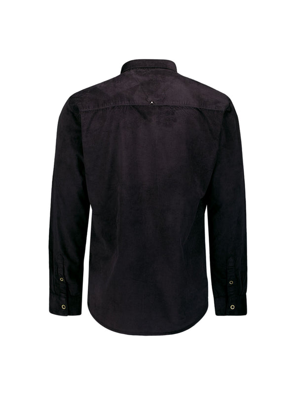 Corduroy shirt | Black
