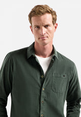 Corduroy shirt | Dark Green