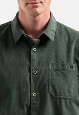 Corduroy shirt | Dark Green