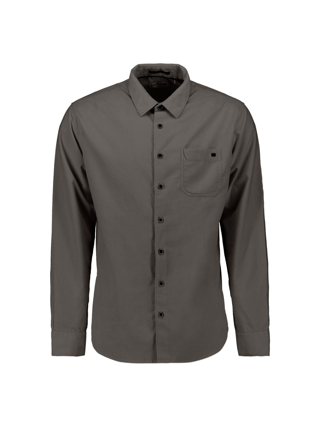 Corduroy shirt | Dark Clay