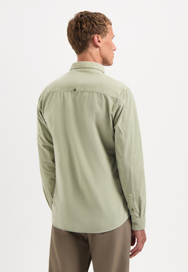 Corduroy shirt | Light Moss