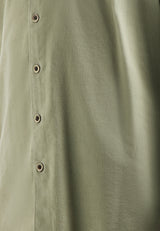 Corduroy shirt | Light Moss