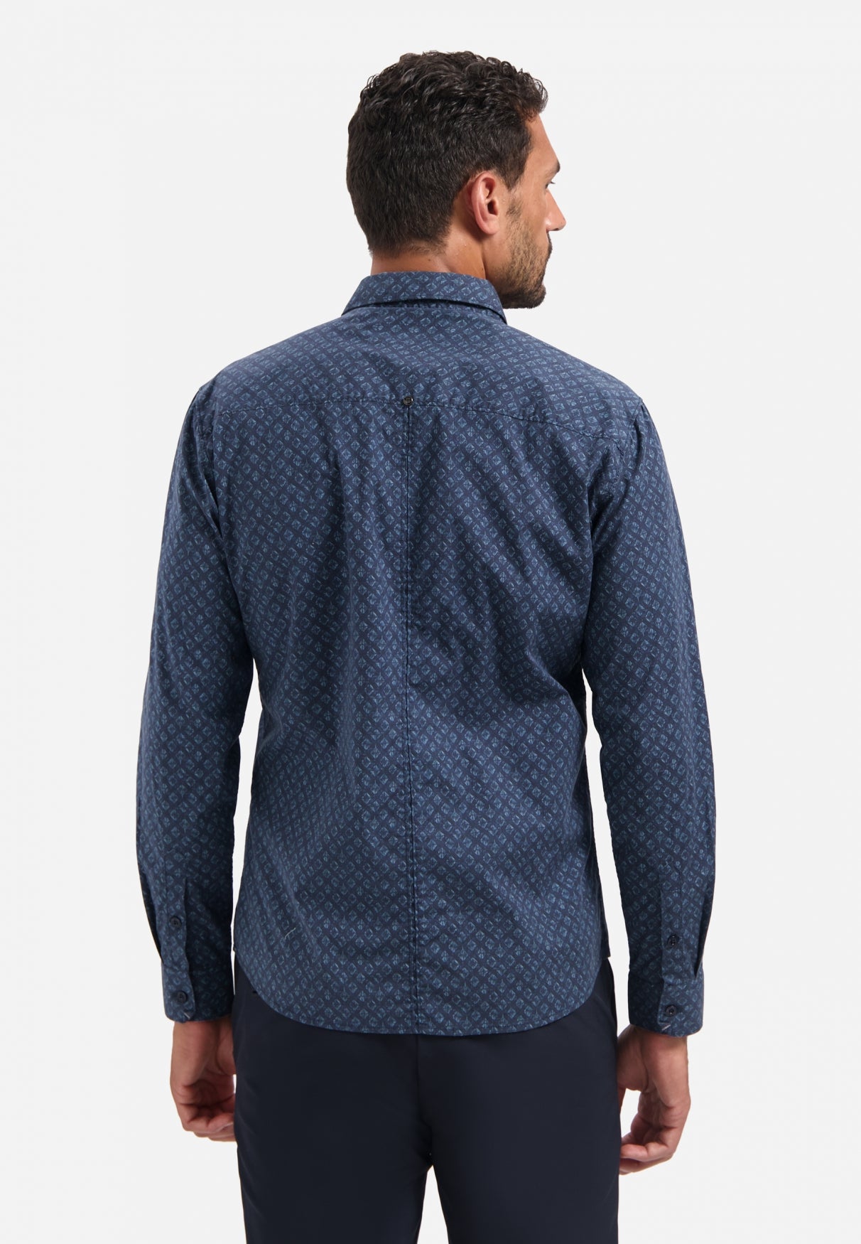 Printed stretch shirt | Night