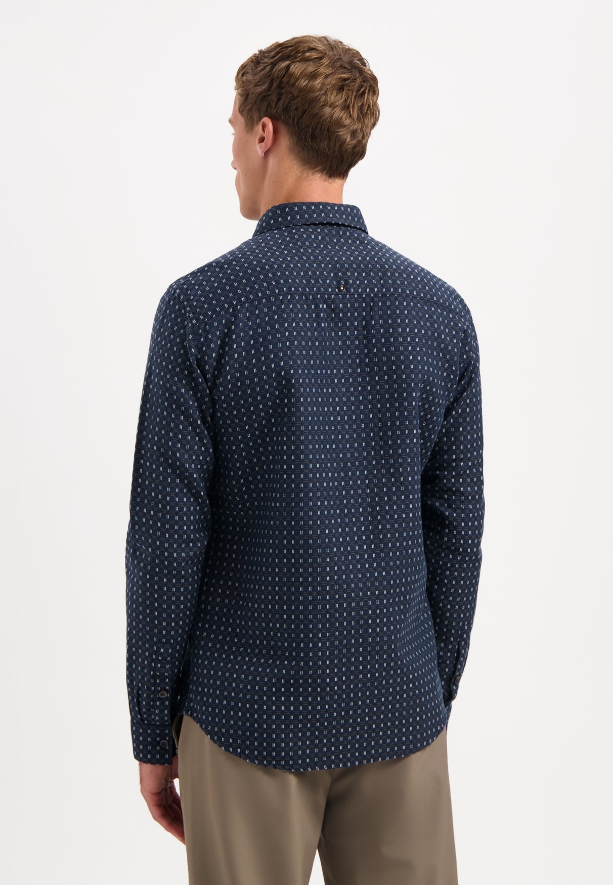 Woven jaquard shirt | Night