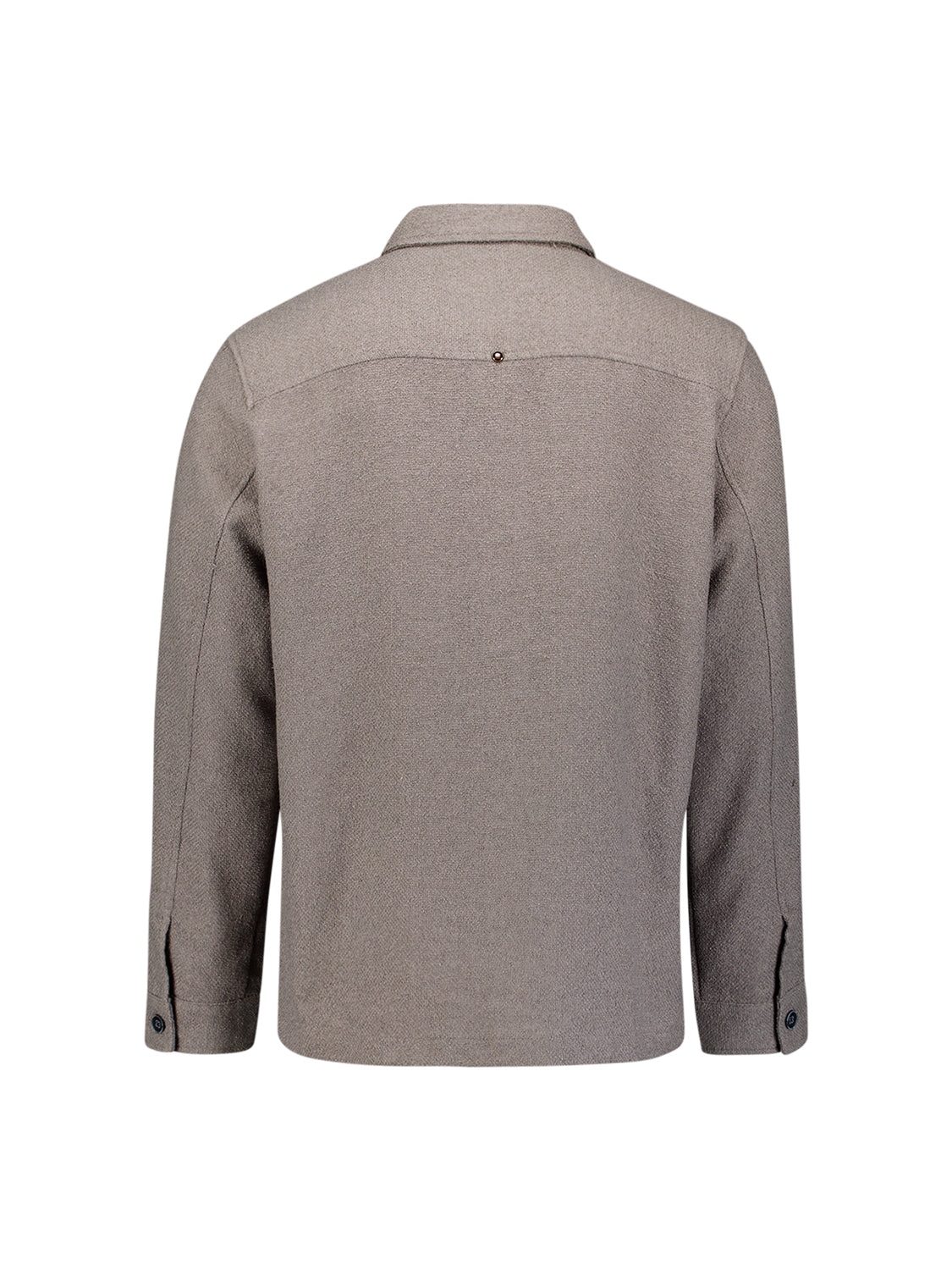 Button-up overshirt | Grey