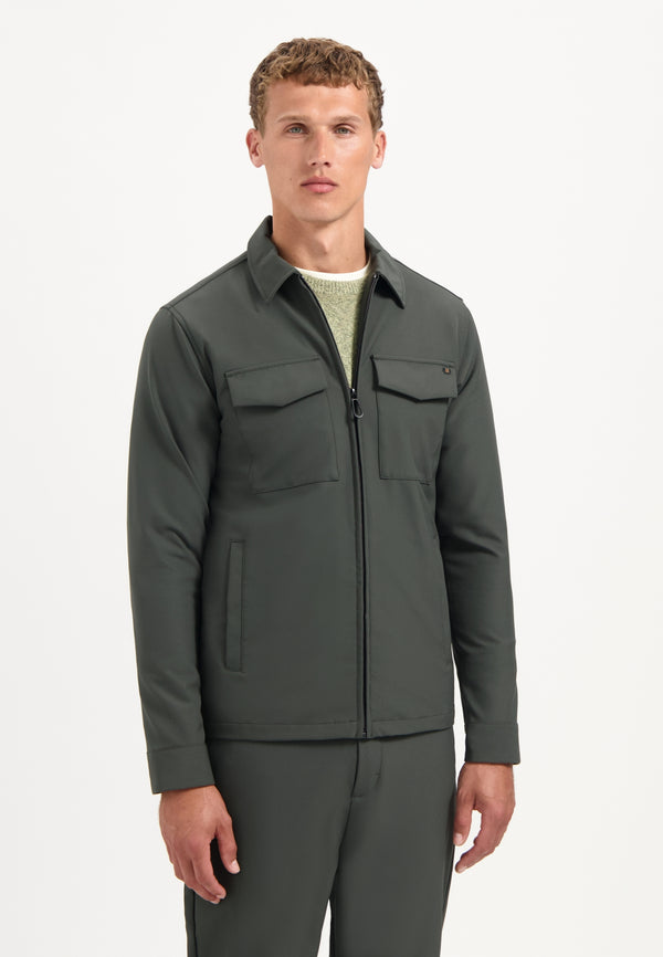Sedoc travel overshirt | Dark Steel