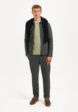 Sedoc travel overshirt | Dark Steel
