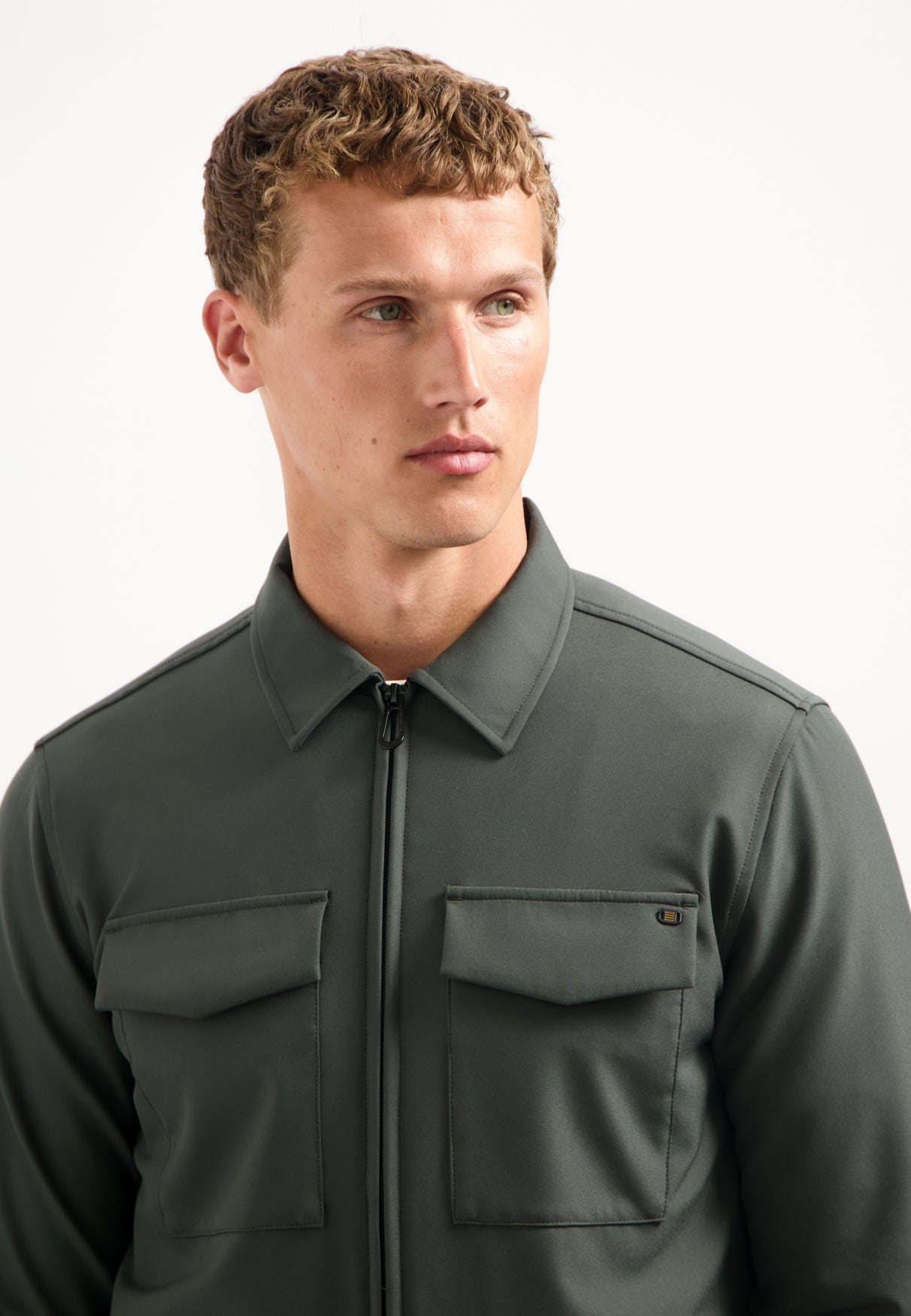 Sedoc travel overshirt | Dark Steel