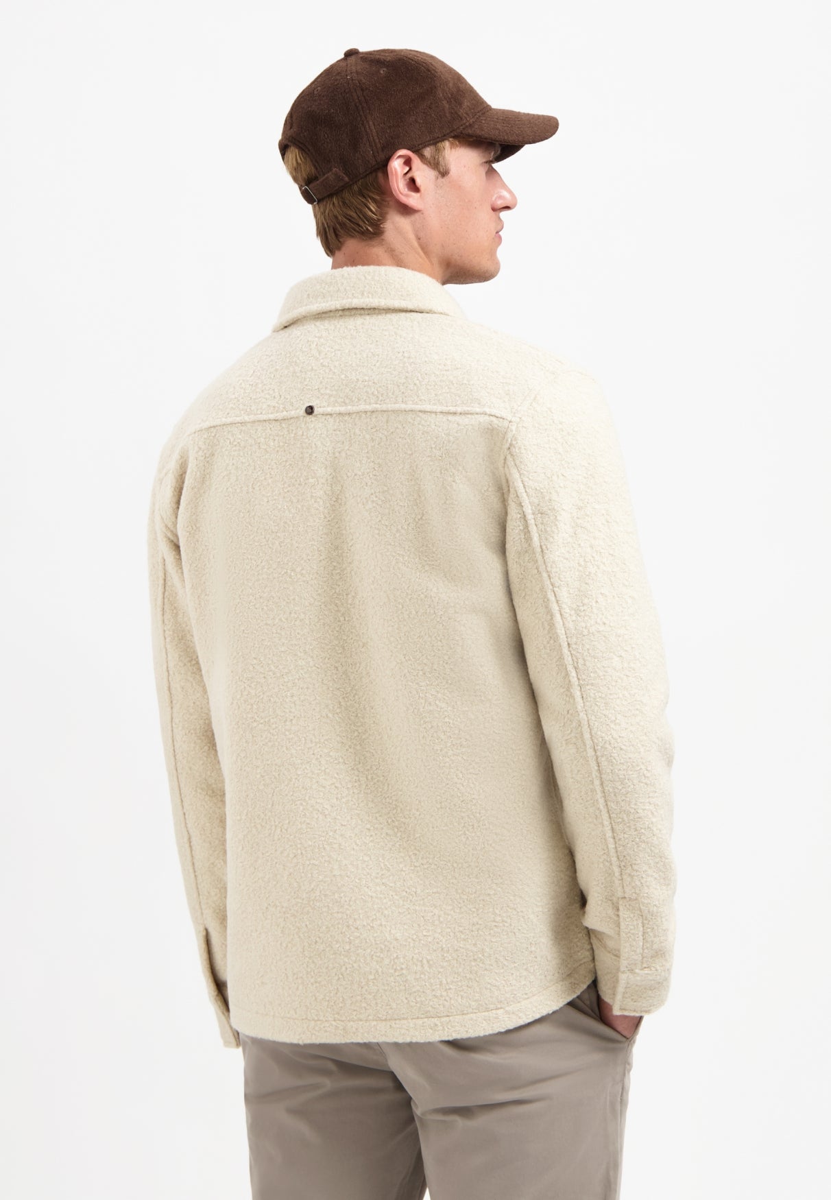 Wool zipped overshirt | Kit
