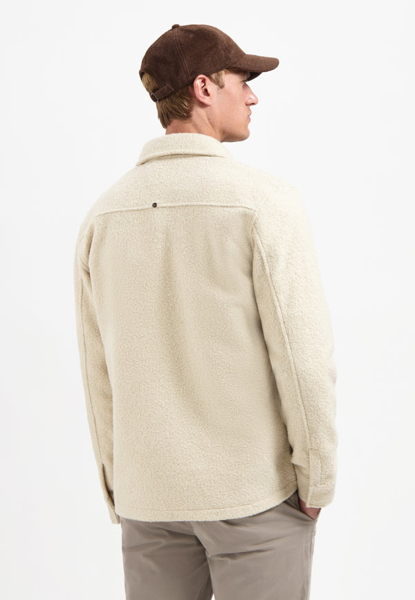 Wool zipped overshirt | Kit