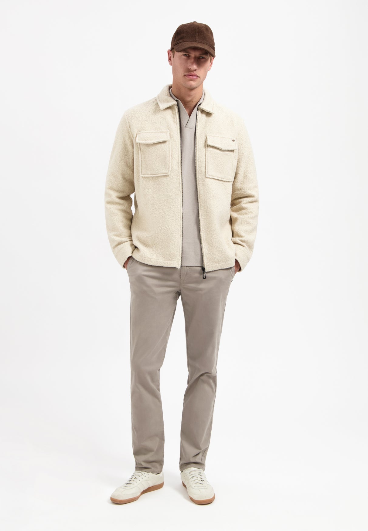 Wool zipped overshirt | Kit