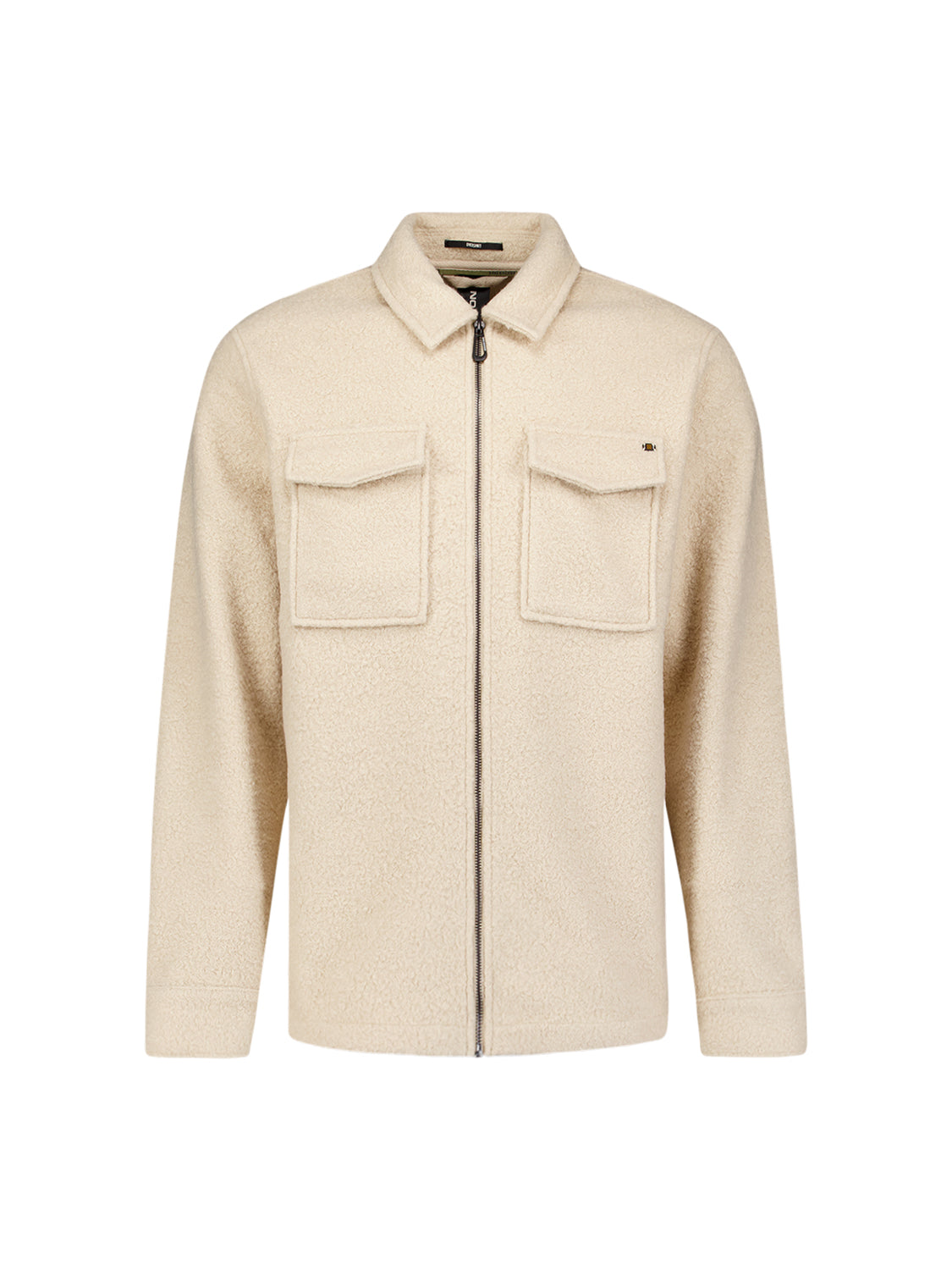 Wool zipped overshirt | Kit