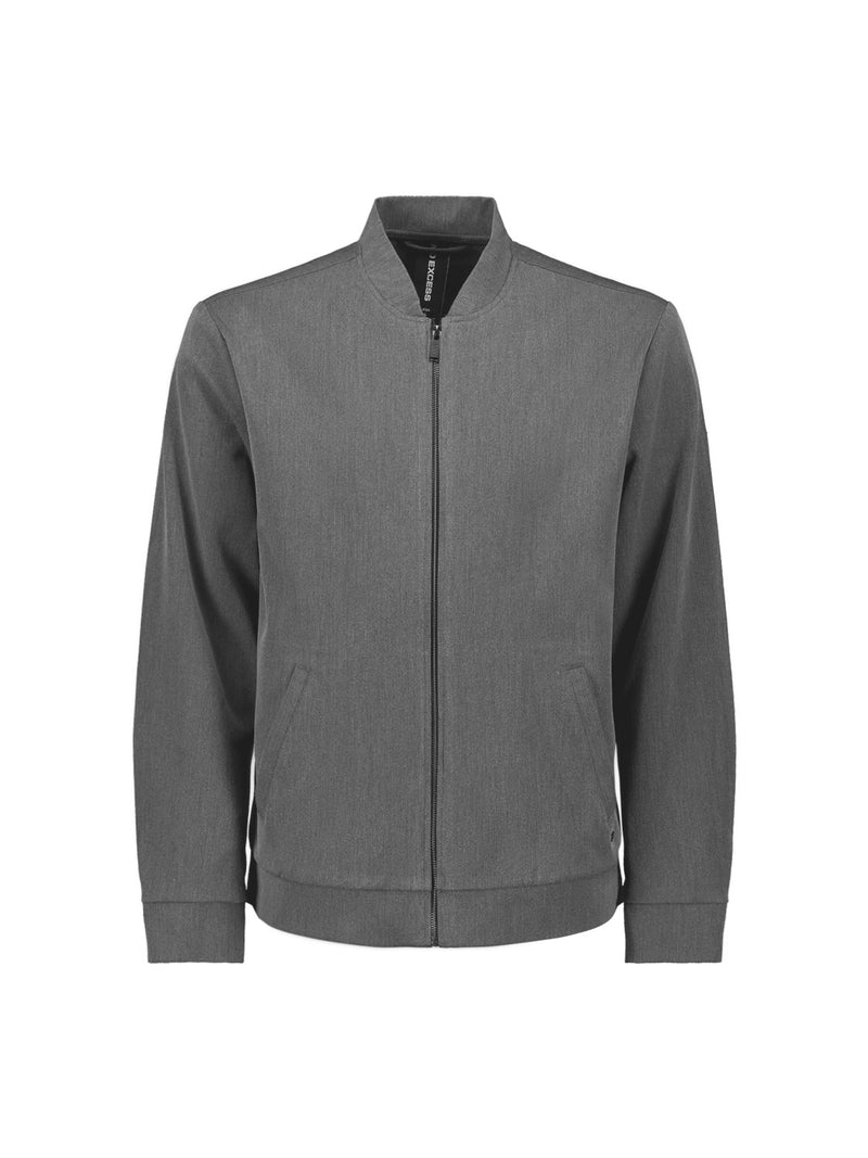 Lightweight melange cardigan | Grey Melange