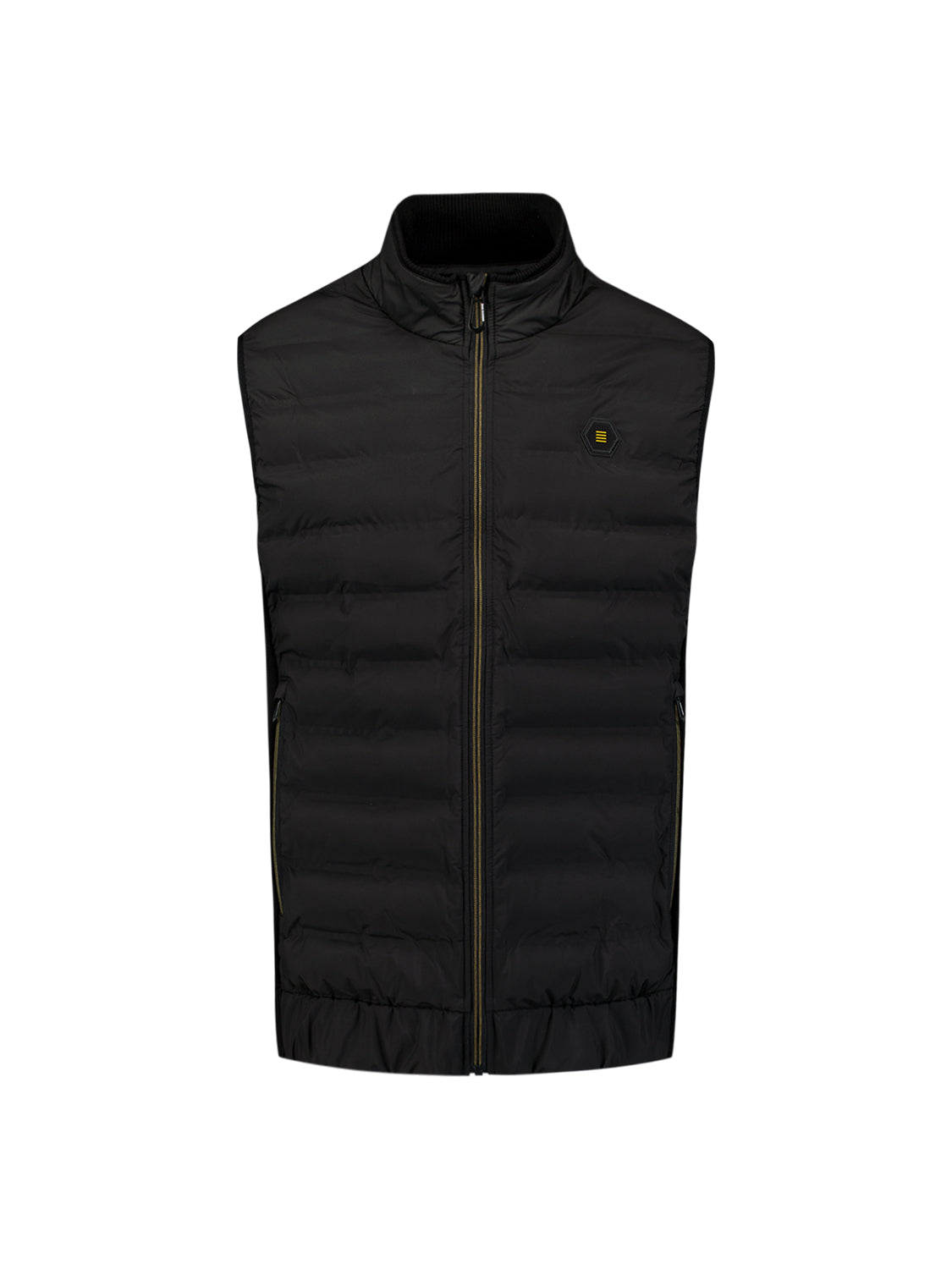 Padded bodywarmer | Black