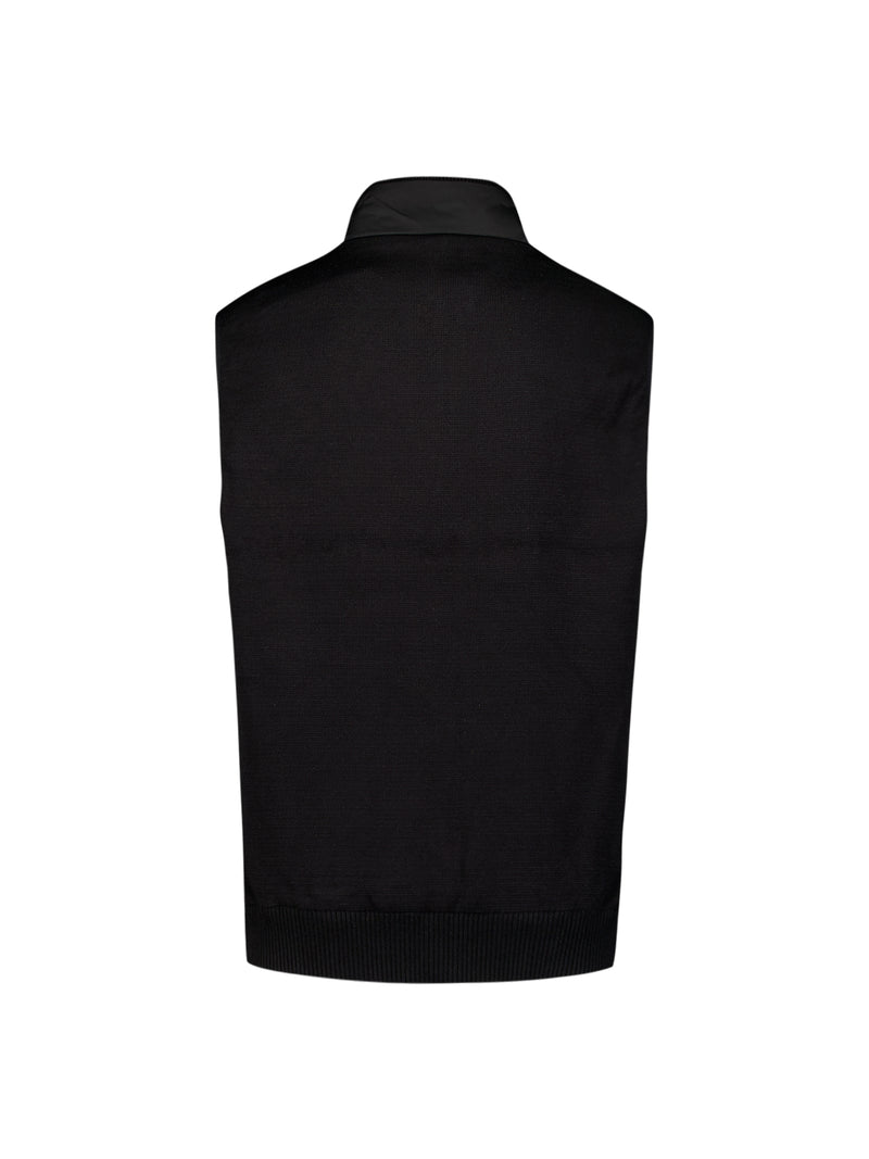 Padded bodywarmer | Black