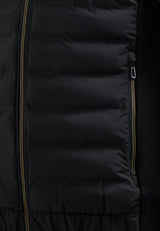 Padded bodywarmer | Black