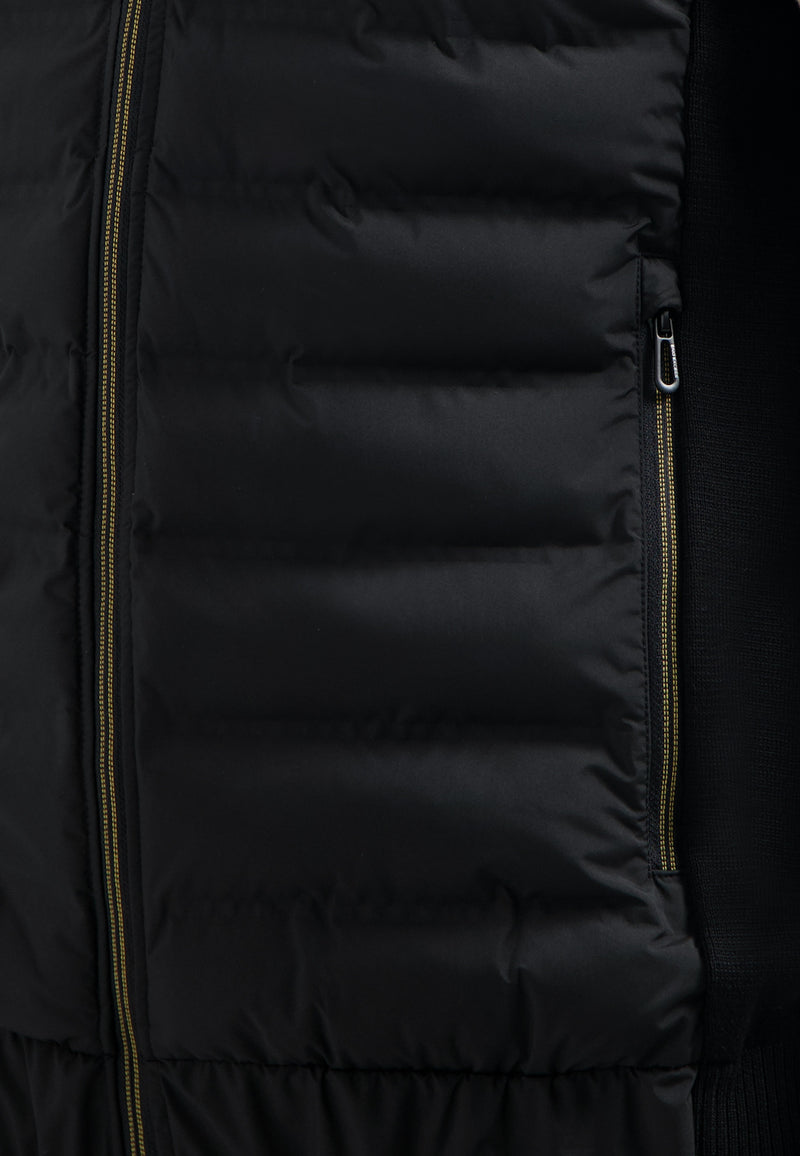 Padded bodywarmer | Black