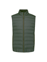 Padded bodywarmer | Dark Steel