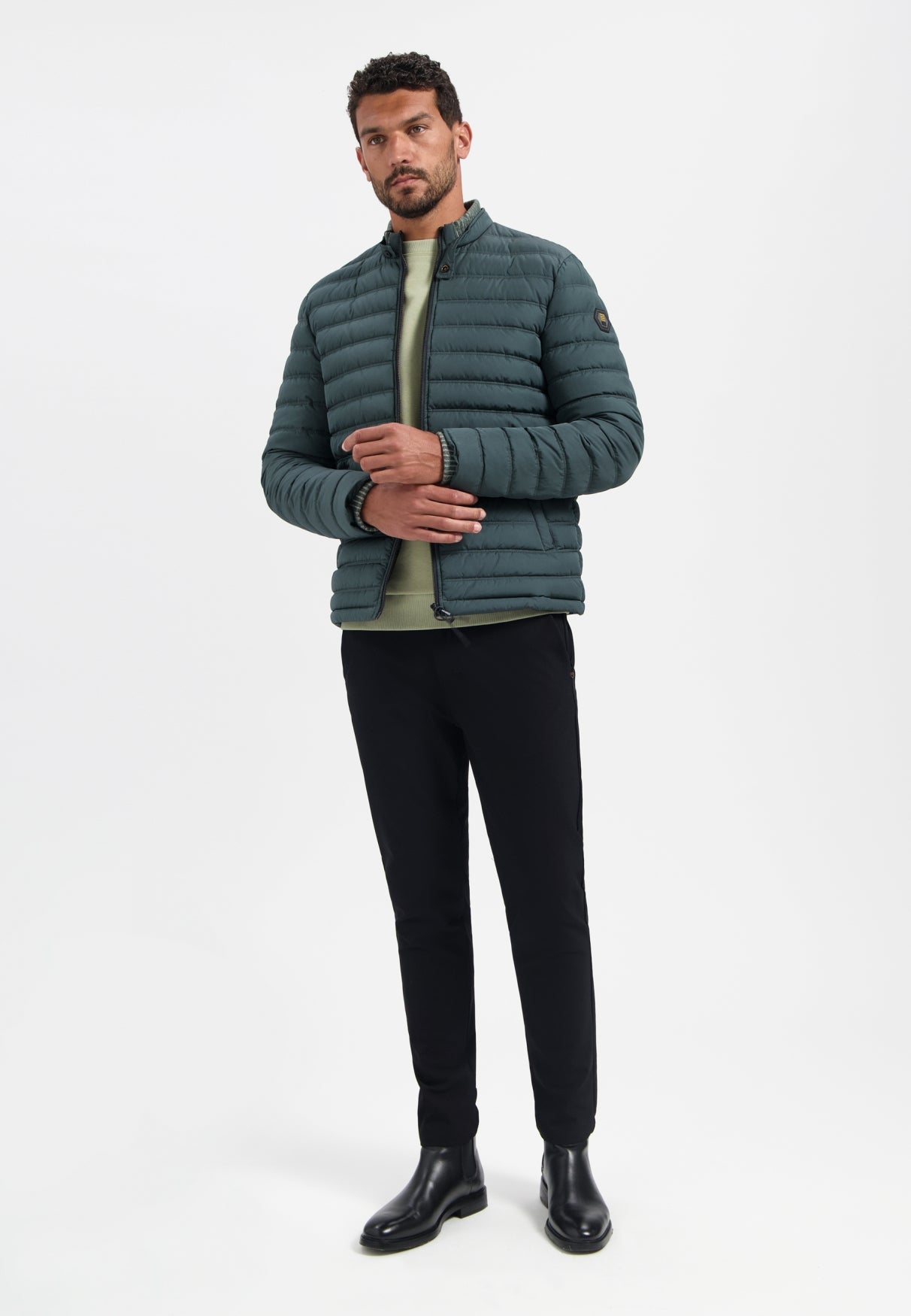 Puffer jacket | Dark Steel