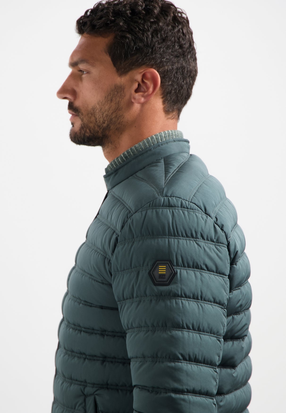 Puffer jacket | Dark Steel