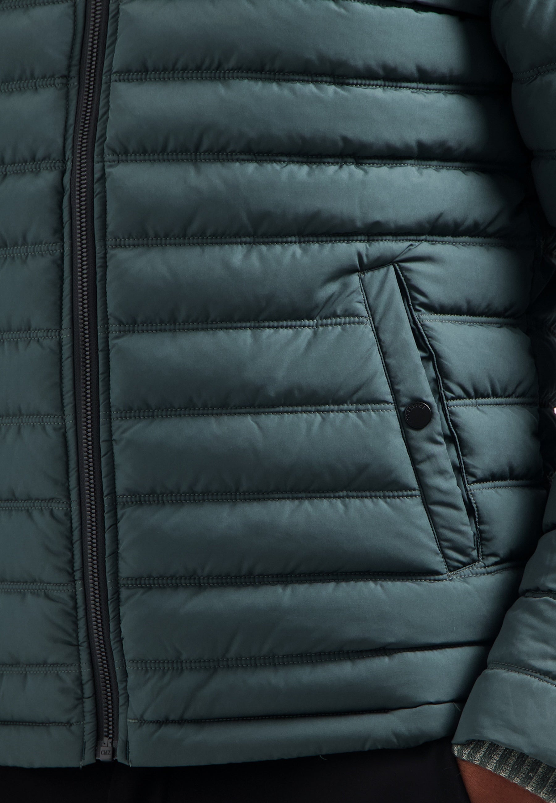 Puffer jacket | Dark Steel