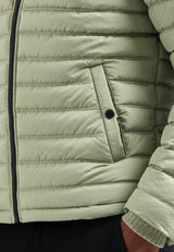 Puffer jacket | Light Moss