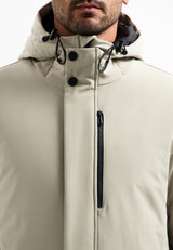 Softshell parka | Stone