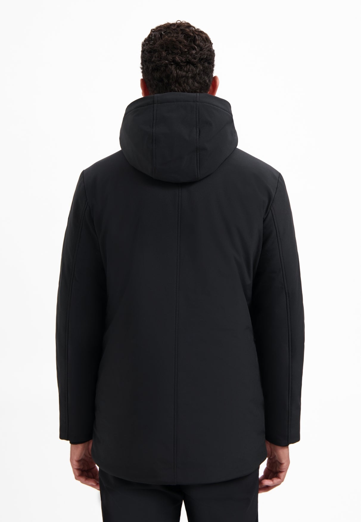 Softshell parka | Black