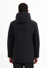 Softshell parka | Black